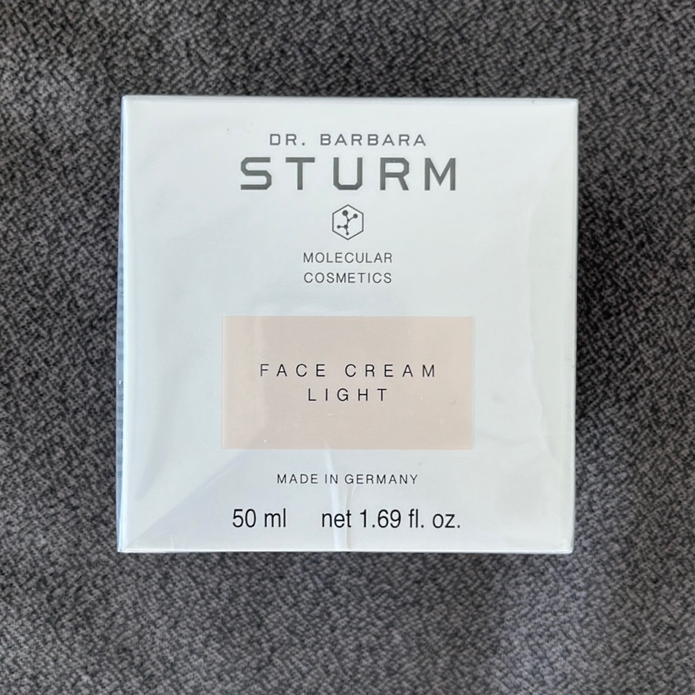 New Dr. Barbara Sturm Face Cream Light Unopened